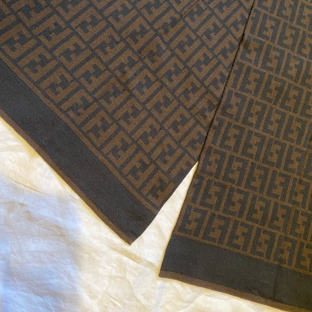 Fendi monogram scarf
